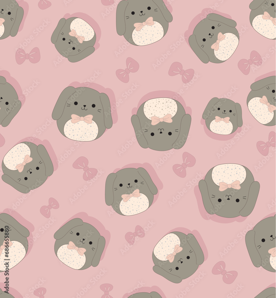 seamless pattern with animals