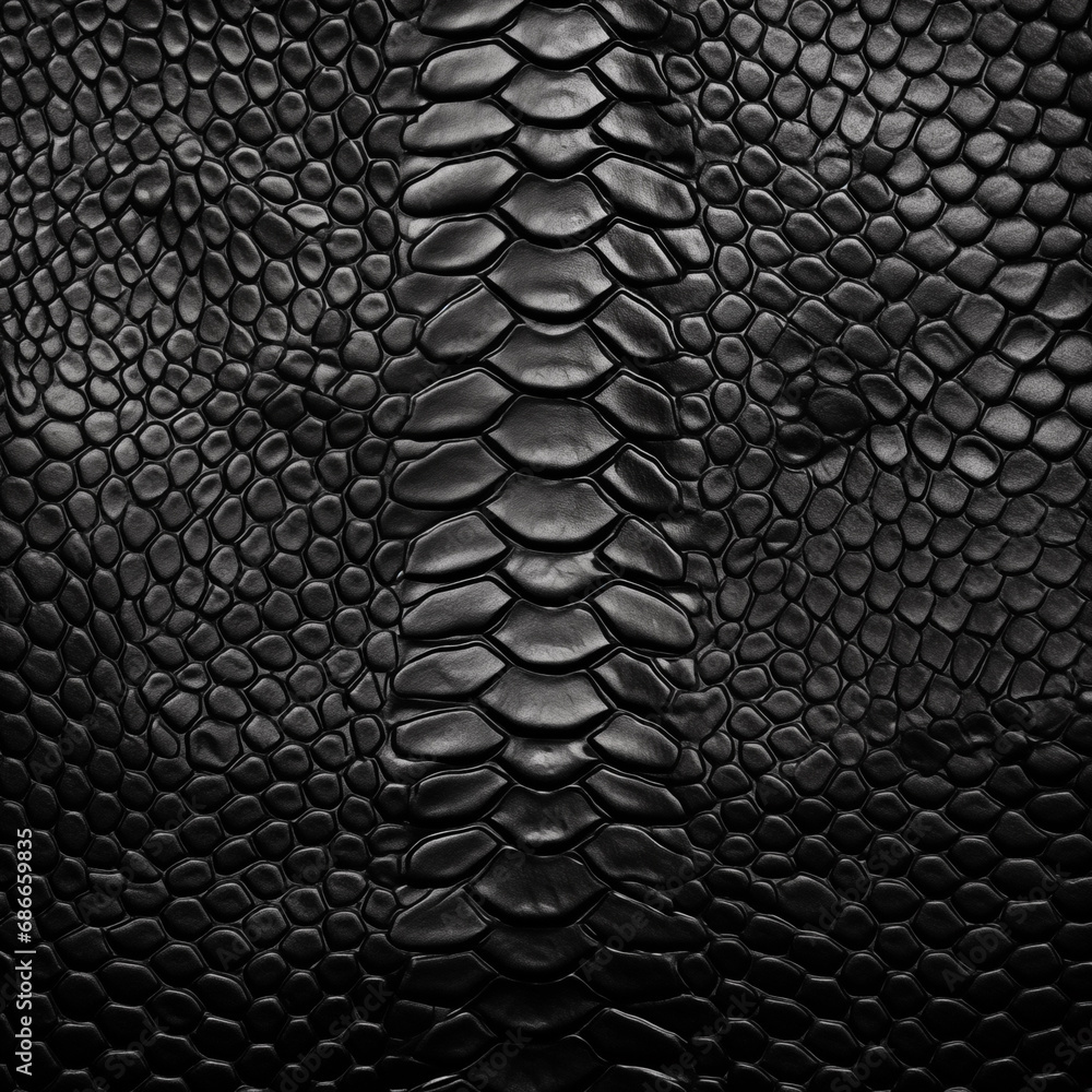 Detailed texture photo of black snake skin, for wallpaper use Detailed texture photo of black snake skin, for wallpaper use