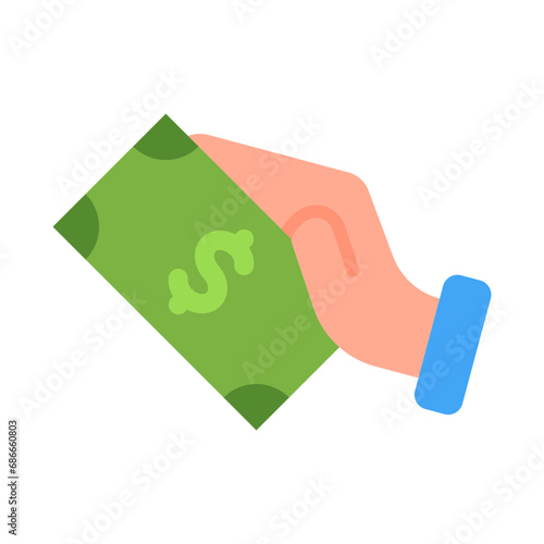 Bribery Vector Flat Icon Design