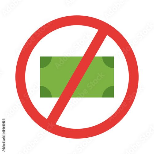 Stop Corruption Vector Flat Icon Design