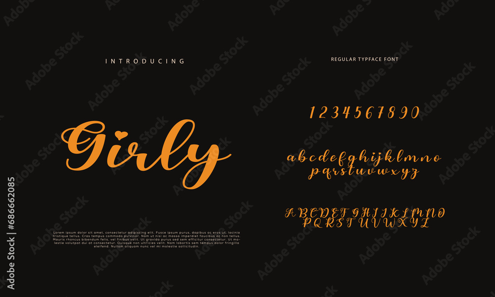 Signature font calligraphy logotype script brush font type font lettering handwritten
