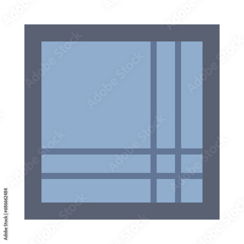 Handkerchief Vector Flat Icon Design