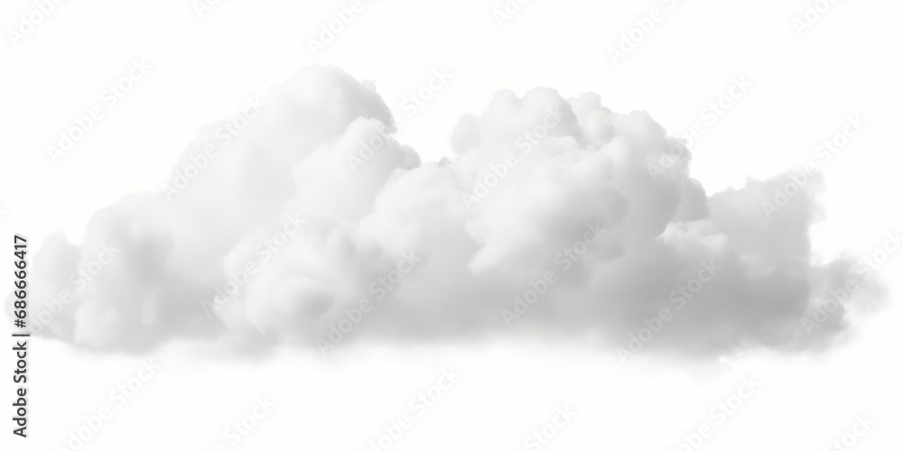 3d special render white fluffy clouds, Generative AI 3d special render white fluffy clouds, Generative AI
