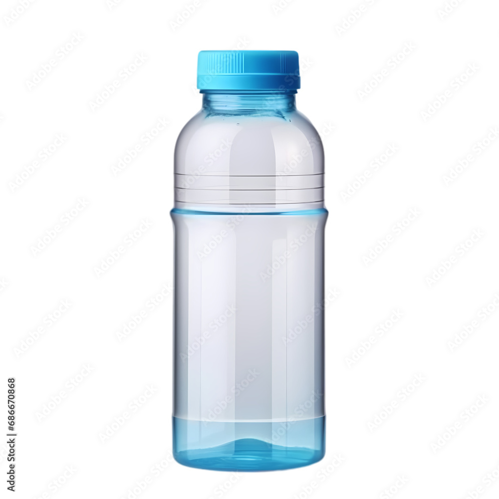 Children's water bottle isolated on transparent background Children's water bottle isolated on transparent background
