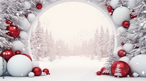 red christmas background © sikandar