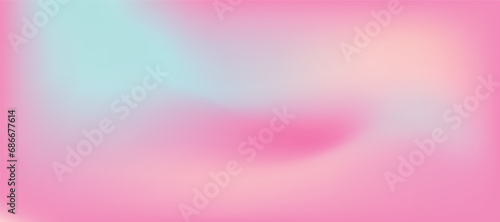 Abstract pink gradient blurred background. Festive glowing blurred banner. photo