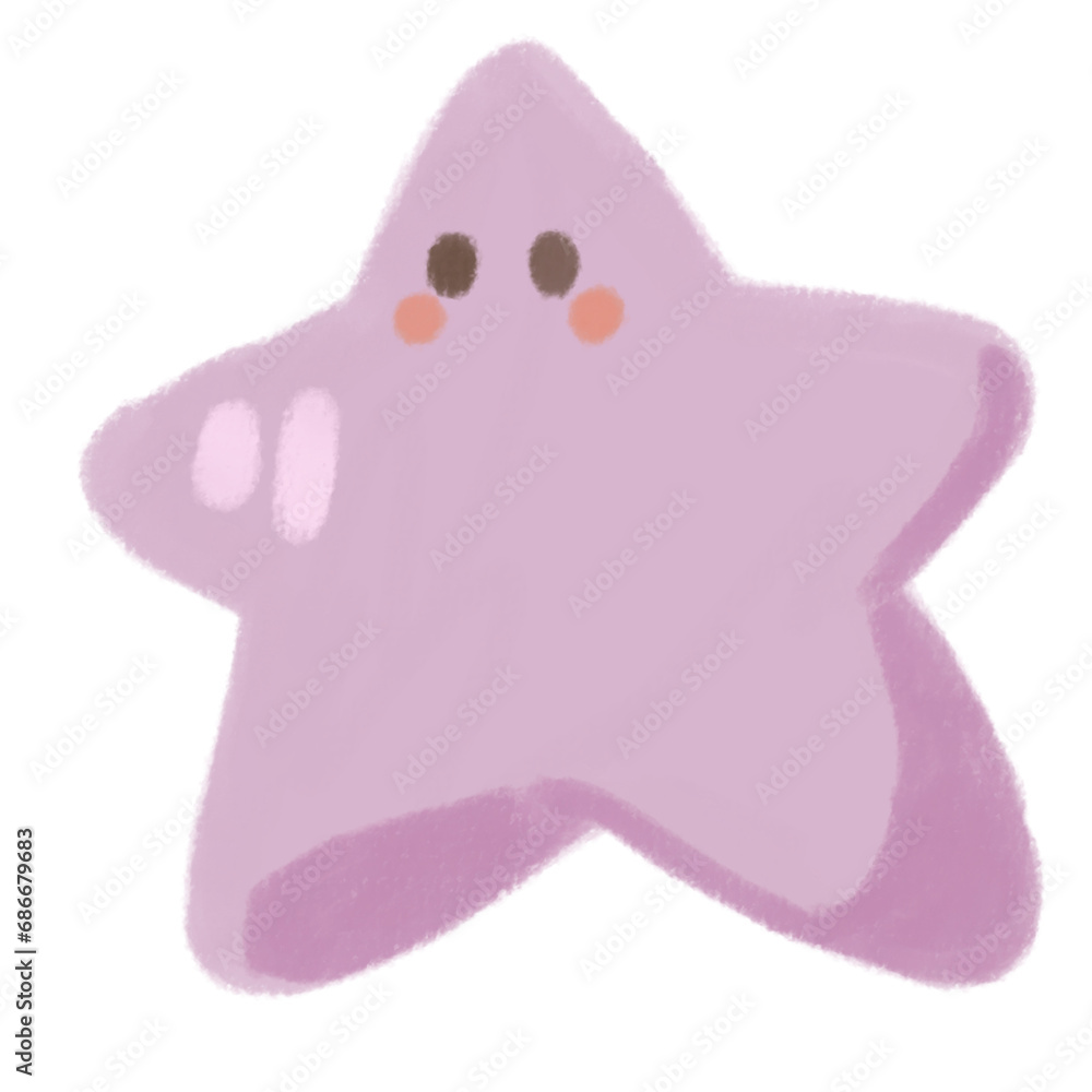 Obraz premium Starfish cute 
