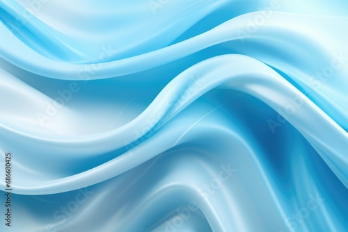A detailed view of a blue and white fabric. This versatile image can be used in various creative projects and designs