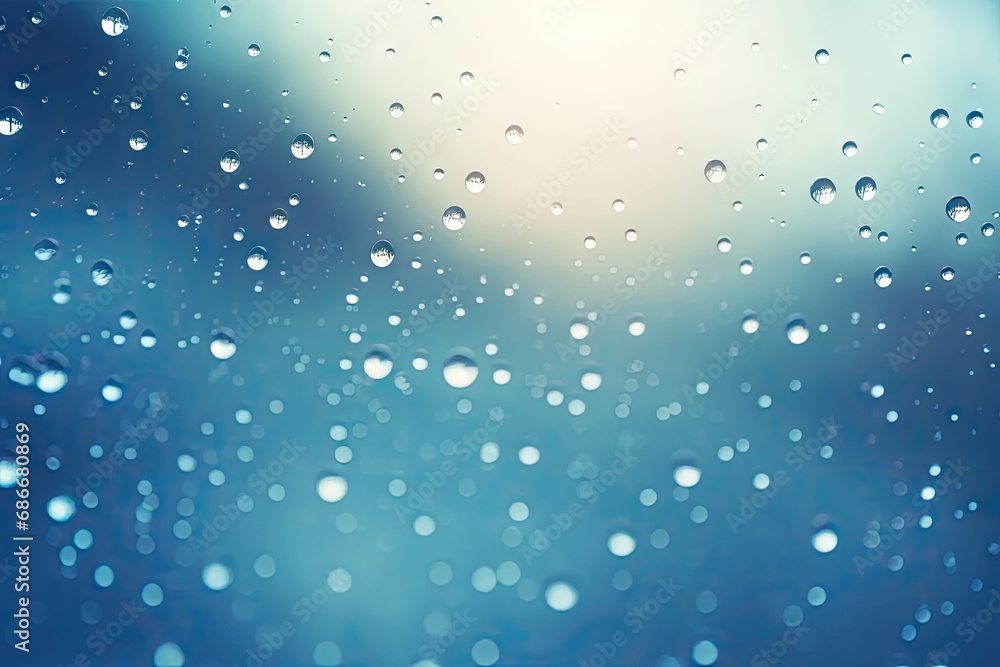 Abstract rain drops with sun lights from above beauty Abstract rain drops with sun lights from above beauty