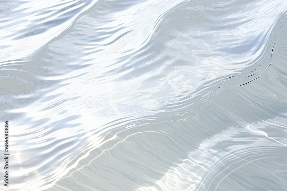 Obraz premium Abstract white transparent water shadow surface