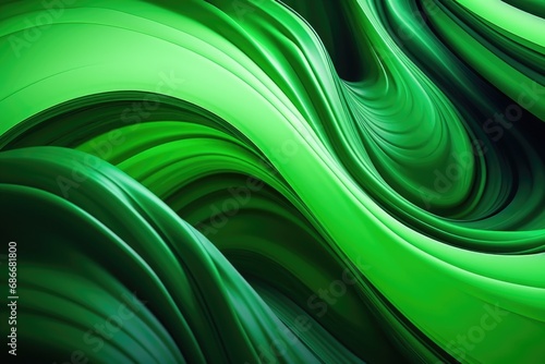 A close-up view of a green and black background. This versatile image can be used for various design projects