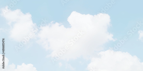 Vector blue sky background with tiny clouds. Background with clouds on blue sky. Blue Sky vector. Blue sky background with white clouds.