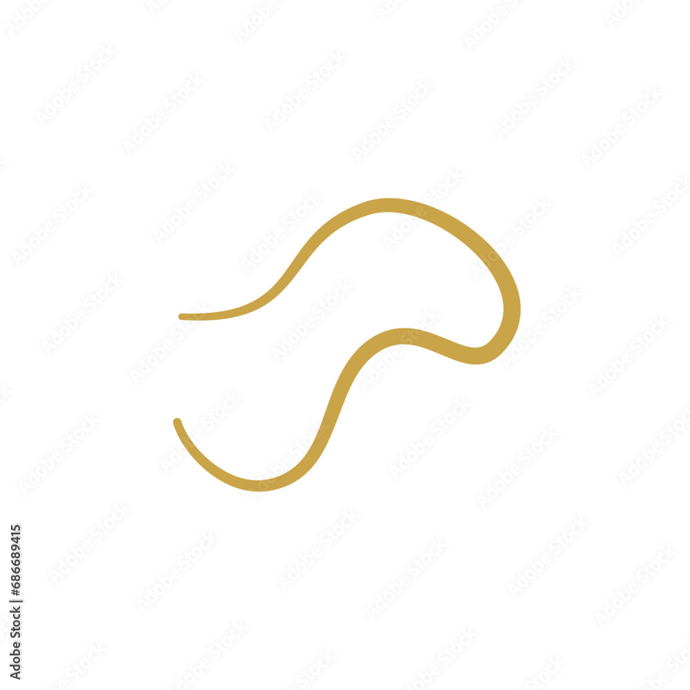Parasitic Worms Vector Illustration Parasitic Worms Vector Illustration