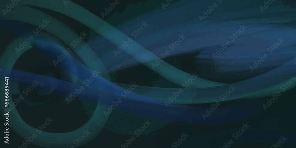 abstract blue background with curved lines pattern, on a dark blue background abstract blue background with curved lines pattern, on a dark blue background