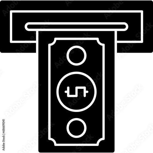 Cash withdrawal Icon