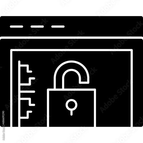 Web encryption Icon