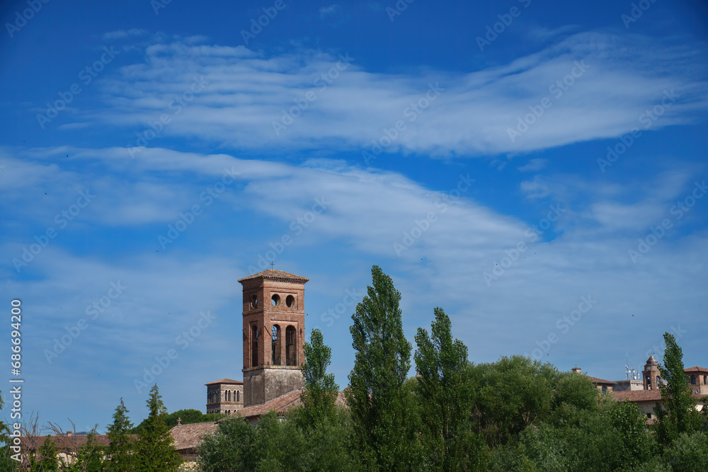 Fototapeta premium Historic buildings of Rieti, Italy
