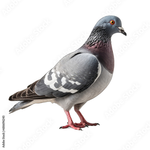 Rock Pigeon isolated on transparent background © Olezhan