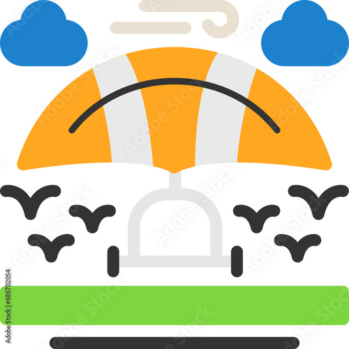 Hang glider Icon