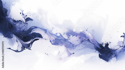 Beautiful hand-painted ink abstract artistic pattern background 