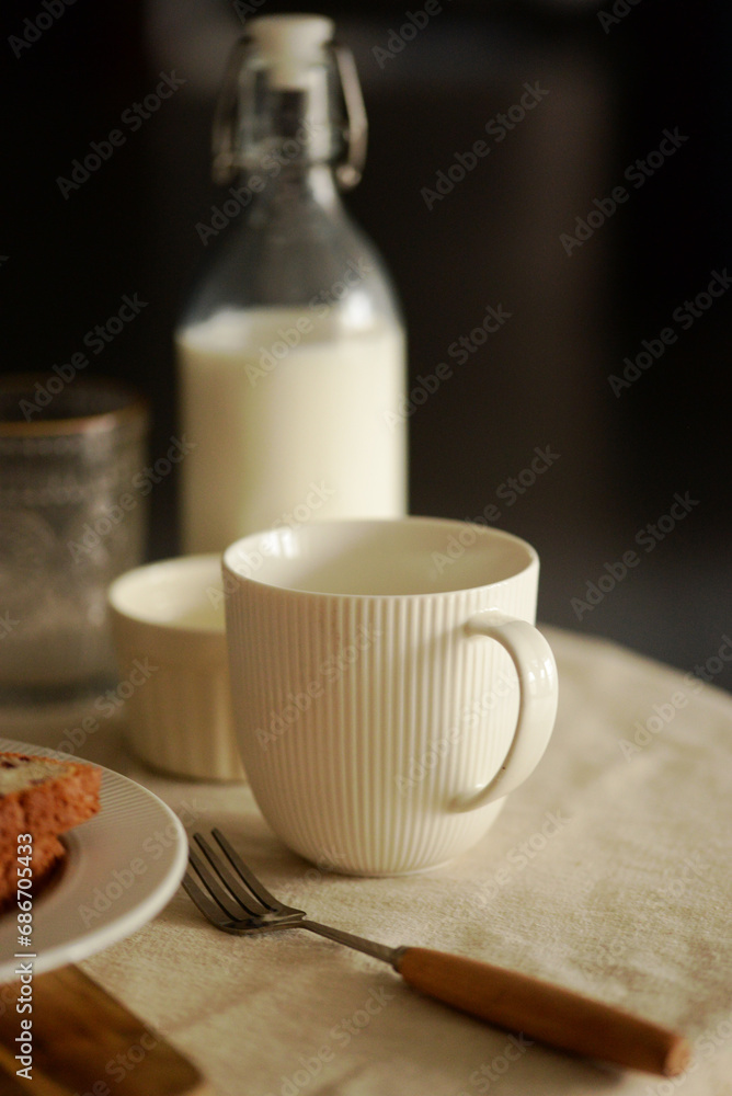 Photos of bread and cakes in restaurants, high quality photos 