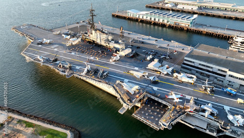 Photos Uss Midway At San Diego In California United States