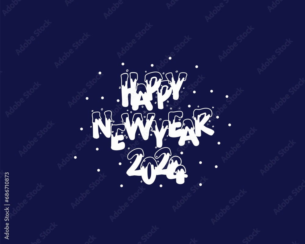 Happy new year 2024 design template Happy new year 2024 design template