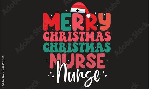 Merry Christmas Nurse Christmas Design