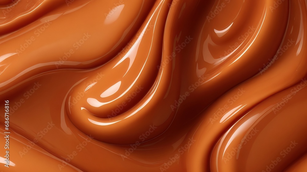 Caramel background for sweet tooth Caramel background for sweet tooth