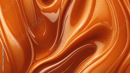 Caramel background for sweet tooth