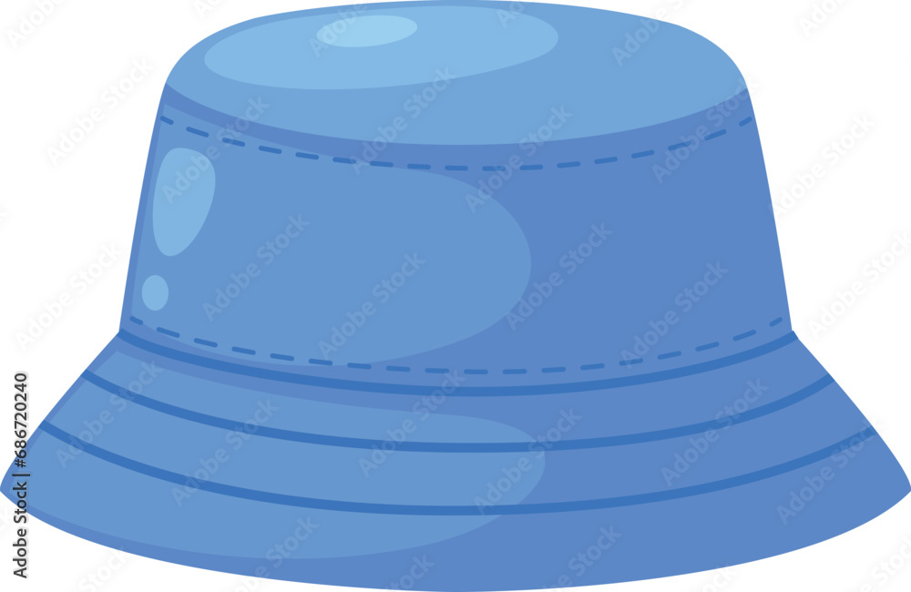 illustration of hat white on background vector illustration of hat white on background vector