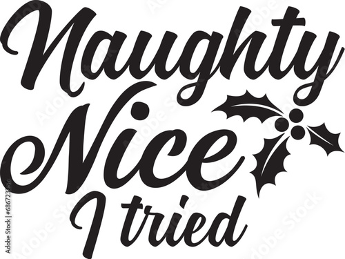 Naughty  Nice I Tried