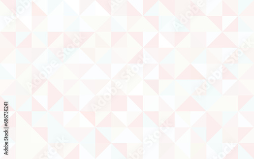 Abstract geometry triangle white and pink background pattern.vector illustration.