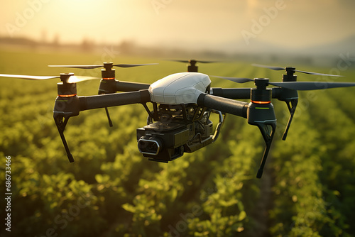 Intelligent Agricultural Drones Monitoring Crop Health