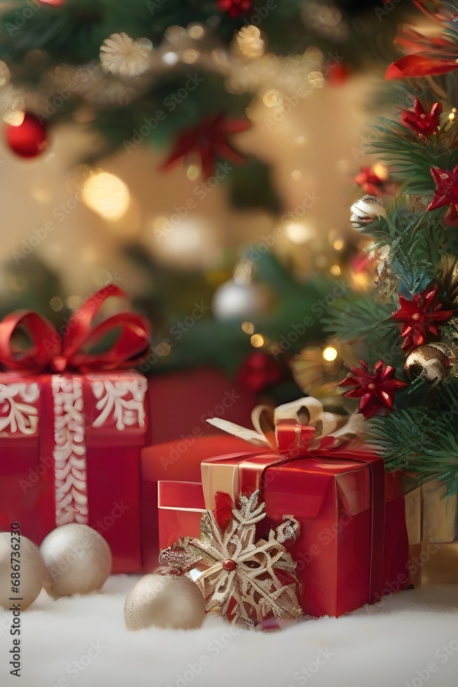 Merry Christmas and happy New Year background Merry Christmas and happy New Year background