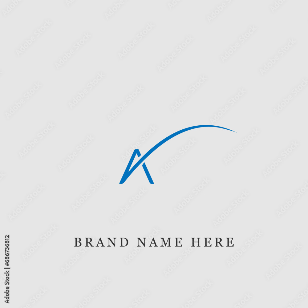A letter logo design for fashion and beauty and spa company. A letter vector icon. A logo, A A letter logo design for fashion and beauty and spa company. A letter vector icon. A logo, A