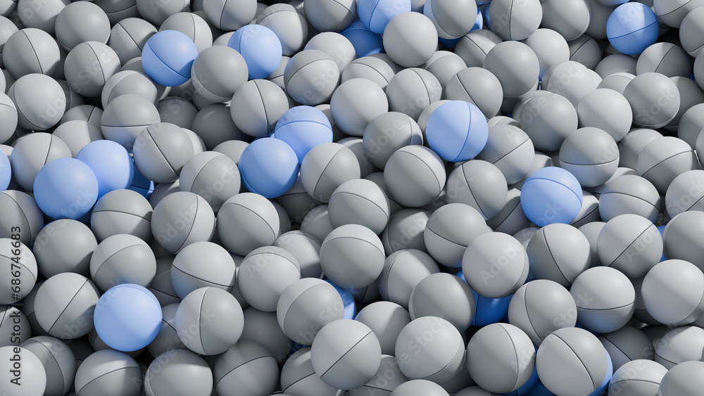 Wallpaper of a pile of color balls. Background image of marbles. 3d rendering Wallpaper of a pile of color balls. Background image of marbles. 3d rendering