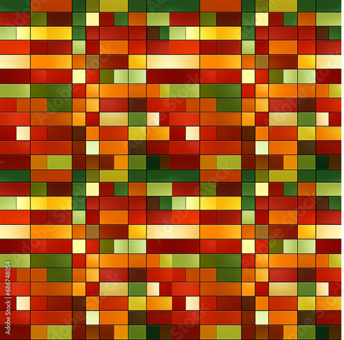 christmas fabrics plaid with stars and stripes, seamless pattern background