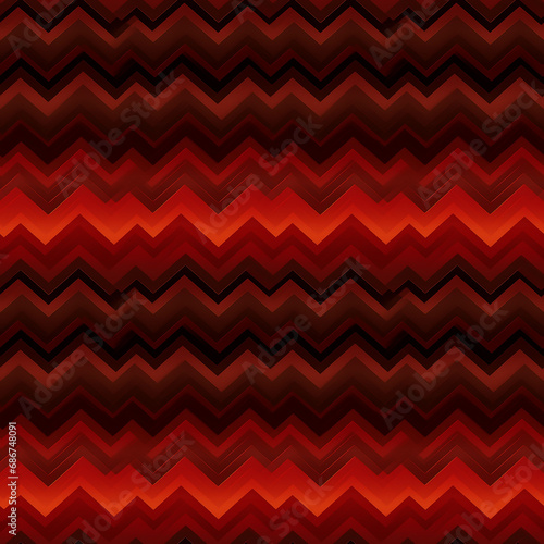 a red gradient chevron pattern seamless pattern background © olegganko