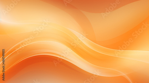 Soft and Vibrant Orange Abstract Background: Artistic Vector Design with Blurry Texture - Modern Illustration for Stylish Wallpaper and Contemporary Digital Art Concepts. © Sunanta