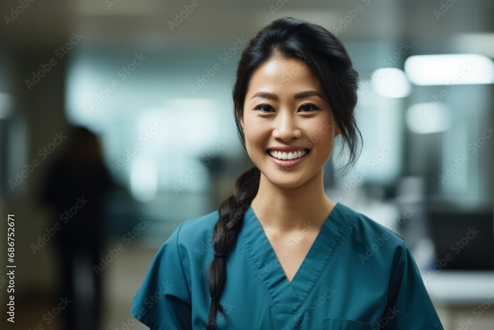 Confident Healthcare Professional with a Bright Smile
Confident Healthcare Professional with a Bright Smile