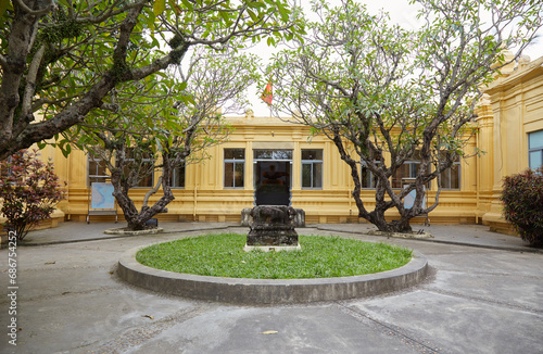 Картината върху платно The Cham Sculpture Museum in Da Nang, Vietnam's third largest city