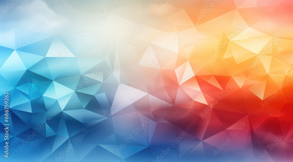 A vivid mosaic of geometric triangles forming a colourful, abstract gradient. A vivid mosaic of geometric triangles forming a colourful, abstract gradient.
