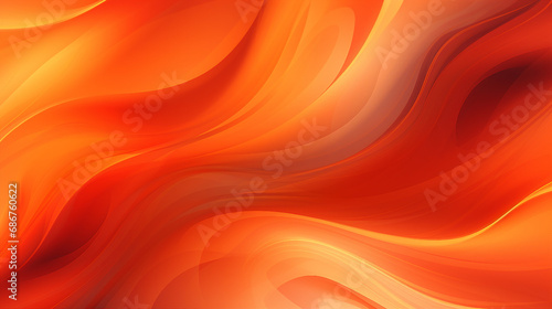 Vibrant Abstract Fire Background: Smooth Lines and Dynamic Energy - Modern Artistic Illustration of Blazing Flames for Creative Wallpaper and Powerful Design Concepts.