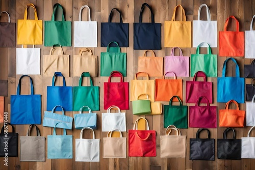 colorful bags photo