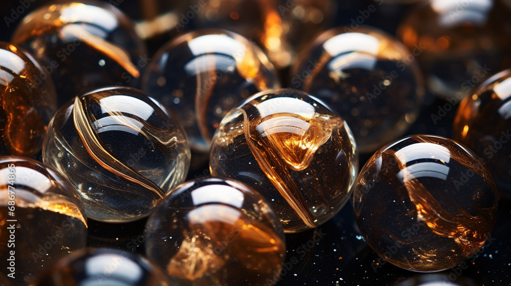 Closeup photography of marble with a glittering effect, high contrast, macro, texture, luxury created with Generative Ai Closeup photography of marble with a glittering effect, high contrast, macro, texture, luxury created with Generative Ai