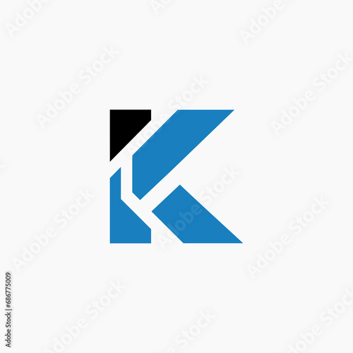 logo K unique abstract