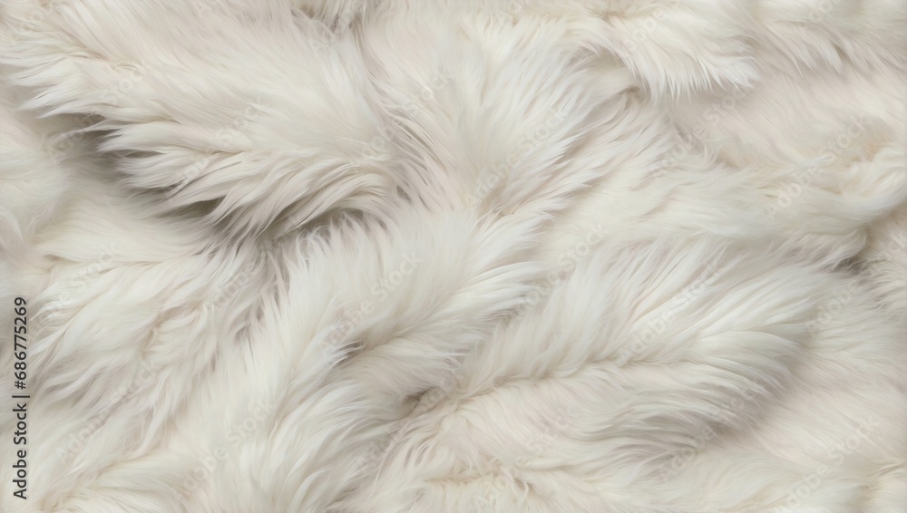 White fur background texture White fur background texture