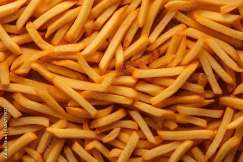 French Fries Image for Menu and Restaurant Advertising  Tasty Potato Chips.