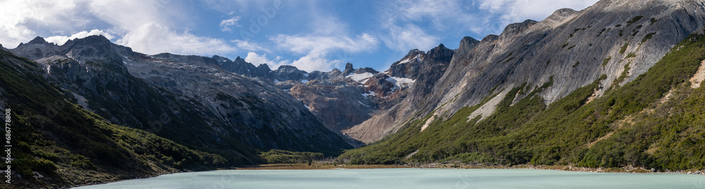 Laguna Esmeralda at Ushuaia, Patagonia region, Argentina